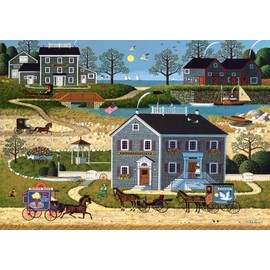 Buffalo Games - Charles Wysocki - The Whippersnappers of Cape Cod - Jigsaw Puzzle for Adults - Challenging Puzzle Perfect for Game Nights - Finished Size is 21.25 x 15.00