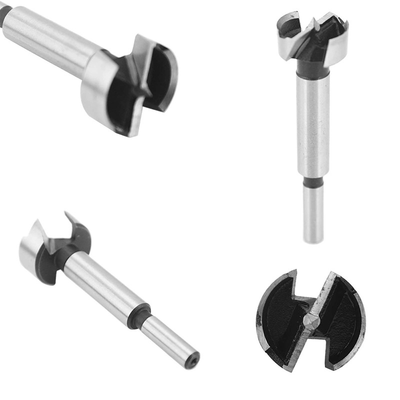 NOTOOLS Forstner Drill Bits,5 PCS Flat-Wing Woodworking Boring Bit Hole