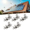 5Pcs Solar Panel Grounding Lugs PV Mounting System Metal Clips