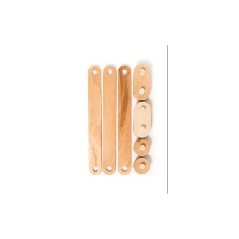 Barras De Equilibrio Montessori Niños Bebe 3 Vigas 60 Cm