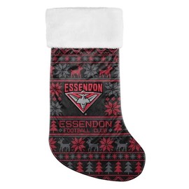 Essendon Bombers AFL Footy Christmas Stocking