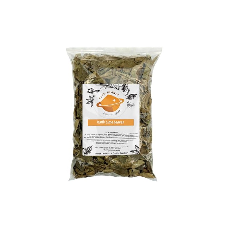 Kaffir Lime Leaves | Thai Lime Citrus Hystrix Leaves Dried