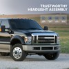 ECCPP Headlight Assembly For Ford E-150 E-250 2008-2014,For Ford E-350