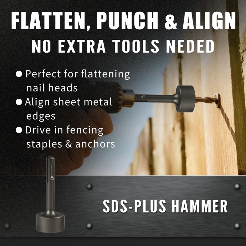 SDS Plus Hammer Drill Tool, Rotary Impact Tool
