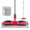 MEXERRIS Microfiber Mops for Hardwood Laminate Tile Floor Cleaning: Stainless