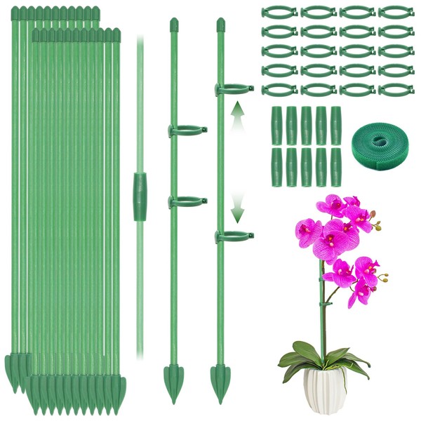 Forbabe Plant Support, Pack of 20 30 cm Plant Holders