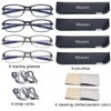 Computer Blue Light Blocking Reading Glasses(Flexible and Lightweight) UV Protection
