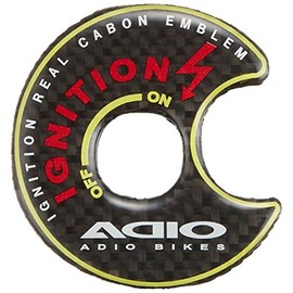 ADIO BK48217 Key Cylinder Emblem Black Cygnus X (2/3/4 Type) Majesty S