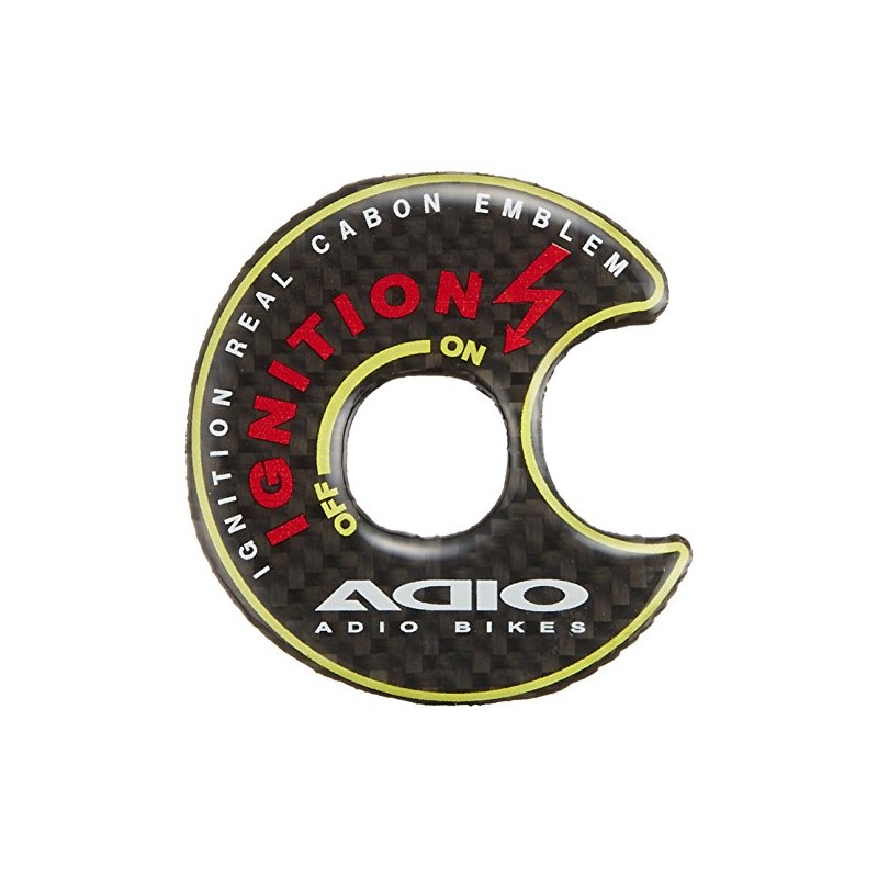 ADIO BK48217 Key Cylinder Emblem Black Cygnus X (2/3/4 Type)