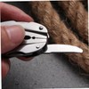 KONTONTY Sturdy Stainless Steel Mini Pliers for Cutting Multi-use Folding