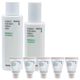 Innisfree For Men Fresh 2 types (skin + lotion) + / 이니스프리 포맨 프레시 2종(스킨+로션)+