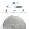 Arista Shampoo Bar Holder, Aluminium Travel Soap Case with Lid