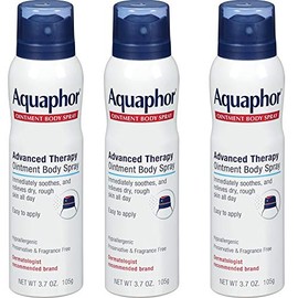 Aquaphor Ointment Body Spray - Moisturizes and Heals Dry, Rough Skin - 3.7 oz. Spray Can, iBCCvR 3 Pack