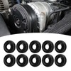 10 Pcs AC Compressor Shaft Seal Rubber Strong Sealing Air