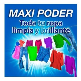 1 2 3 2 BOLSAS DE JABÓN MEXICANO 1 2 3 MAXI PODER - 1 2 3 POWDER DETERGENT (2 PACK)