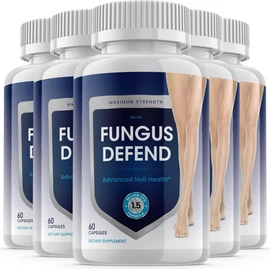 Rillvo (5 Pack) Fungus Defend Pills Supports Strong Healthy Nails Supplement...