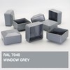 SKIR'CO (12 pcs) Fence Post Caps, Square 50 x 50