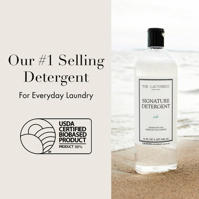 The Laundress Signature Isle Detergent, Coastal Inspired Scent, Concentrated Laundry