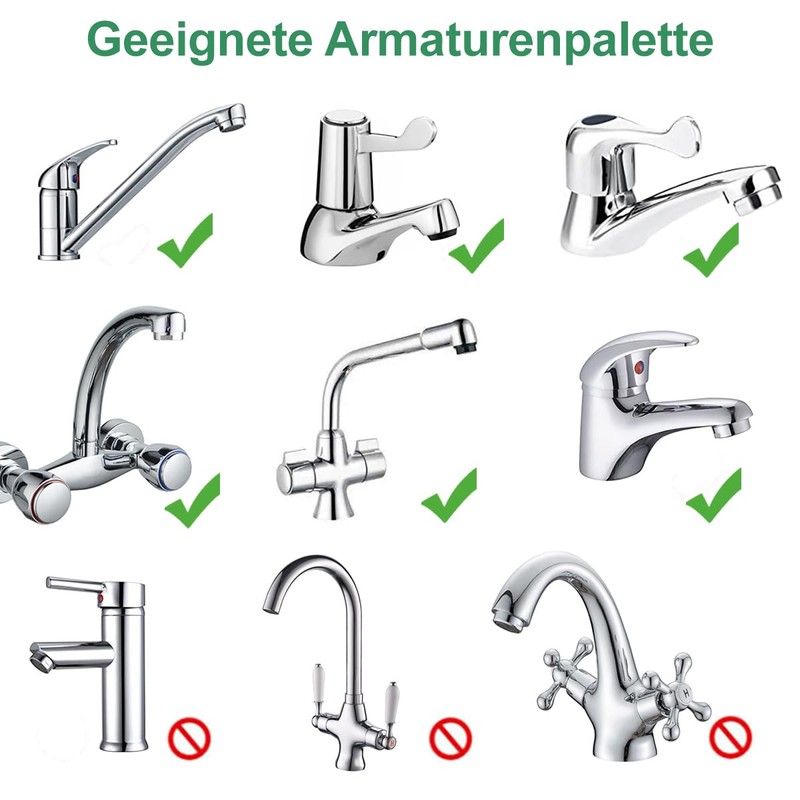 Ecyc Kitchen and Garden Watering Tap, Hose Pipe Snap Connector