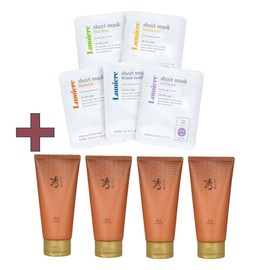Lumiere mask pack 5 sheets + Sooryehan Bone Cleansing Foam 100mlX4 / 루미에르 마스크팩 5매+수려한 본 클렌징 폼 100mlX4개