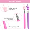 5Pcs Telescopic Teachers Pointer, Extendable Hand Pointer Finger Pointer Stick,