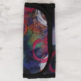 Loren Crochet Hooks Kit - 23 Piece Set with 8 Ergonomic Hook Sizes, 2 Yarn Needles, Additional Knitting & Crochet Supplies and Foldable Carrying Case﻿ with Round Pattern