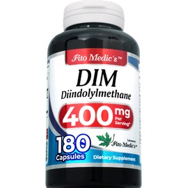 FITO MEDIC'S Lab | dim Supplement |180 Capsules |400 mg | dim | diindolylmethane | dim Supplement 400mg | Ultra high Absorption.