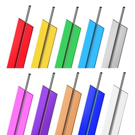 1000 Pcs Metallic Twist Ties 10 Colors Twist Tie 4" Bread Ties Twist Ties for Bags Foil Twist Ties Bag Ties Colorful Twist Ties for Party Gift Wrapping Bags Cellophane Treat Bags Bread Candy Bags