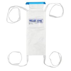 Relief Pak 11-1243 Insulated Ice Bag with Tie Strings, 5 x 13", Small