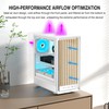 FOIFKIN M1 PC Case -Walnut Front pane Pre-Installed 4 PWM
