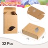 sourcing map 32Pcs Soap Packaging Boxes 2.8x3.8x1.2 Inch Kraft Soap