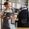 YeeCASE Server Book with Zipper Pocket, High Volume, Expandable Server