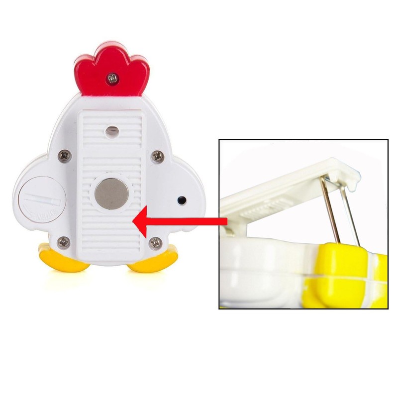 OFKPO Electronic Digital Kitchen Cooking Timer Chicken Shape Sleeping Cooking