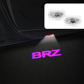 uunonaha 2 pcs Non-Fading LED Car Door Logo Lights Courtesy Projector Laser Welcome Light Ghost Shadow Puddle lamp Compatible For BRZ Accessories (BRZ, ZD6 2012-2020)