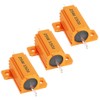 ETOPARS 3 Pcs 25W 15 Ohm 5% Aluminium Casing Wirewound
