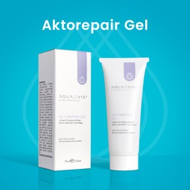 Aquavis® Aktorepair Gel Regenerating Gel for Damaged and Dry Skin with Hyaluronic Acid and Natural Extracts, 75 ml