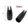 Create idea 50Pcs 8mm Outsourcing Tail Archery Outsourced Arrow Tail