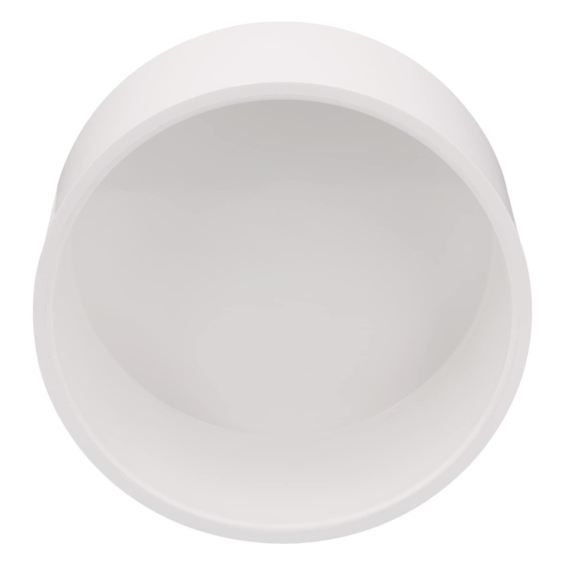 6" PVC Pipe End Cap Fitting Schedule 40 Furniture Grade