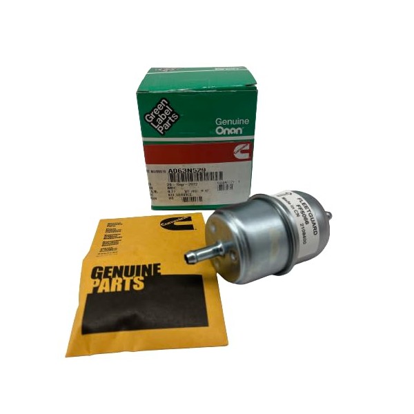 Onan A063N529 Fuel Filter Replaces 149-2137 Fits KV KVD KVC