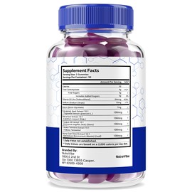 (3 Pack) Primaxx Nutra – Daily Performance Support with a Clean Blend for Lasting Energy, Stamina & Confidence | Great-Tasting, Easy-to-Chew Gummys for Men's Well-Being (180 Gummies)