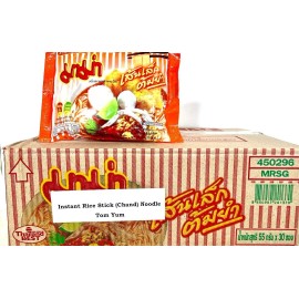 Mama Instant Rice Stick ( Chand ) Noodle Tom Yum 1.94 oz x 30 Packs~9/2025