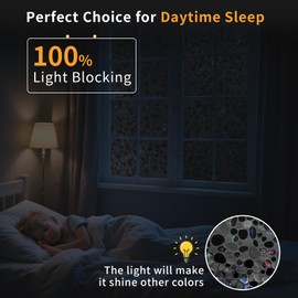 JAYONG Total Blackout Window Privacy Film with Free Tools, 100% Anti-UV Window Film for Glass Static Cling Heat Control Rainbow Opaque Window Tint for Home Bathroom 3D Pebble 35.4 x 78.7 Inch, Black