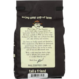 Philz Coffee, Tesora,Medium Blend, Whole Beans 12 Ounce