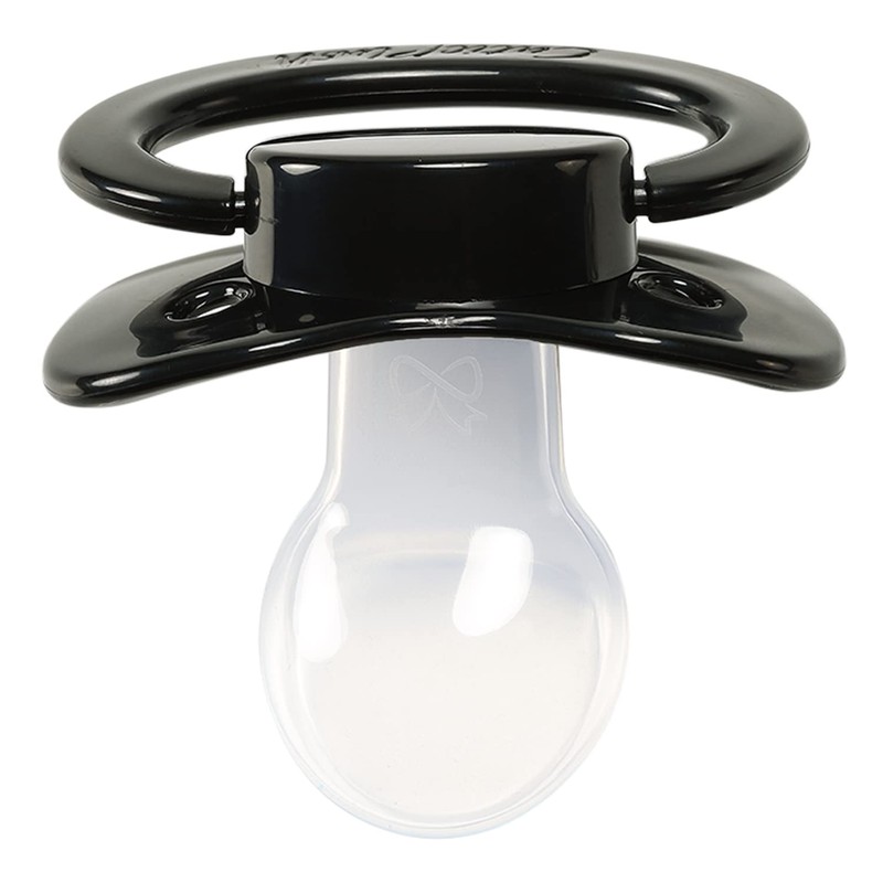 [CutiePlusU] Adult Large Pacifier for Adults [Black]