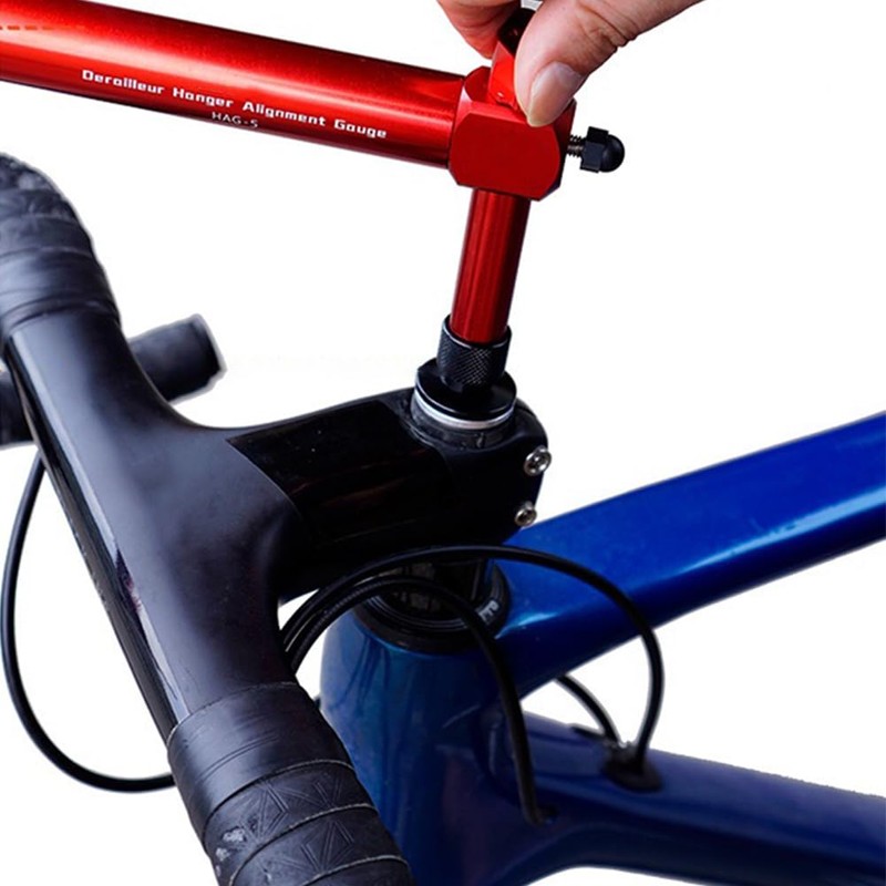 Hapihom Bicycle Derailleur Hanger Alignment Gauge Tool, Bicycle Front Derailleur