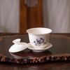 Tandarui Chinese Tea Set Gaiwan Tea Set Chinese White Jade