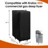 Letsteel Cover Compatible with Kratos Commercial Deep Fryer Cover -