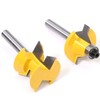 8 mm Shank Milling Cutter Set 120 Degree Groove Cutter
