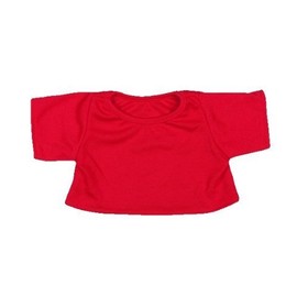 Red T-Shirt Outfit Teddy Bear Clothes Fit 14" - 18" Build-a-bear, Vermont Teddy Bears, and Make Your Own Stuffed Animals by Teddy Mountain