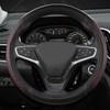 GIANT PANDA PU Leather Steering Wheel Cover Compatible with Renault